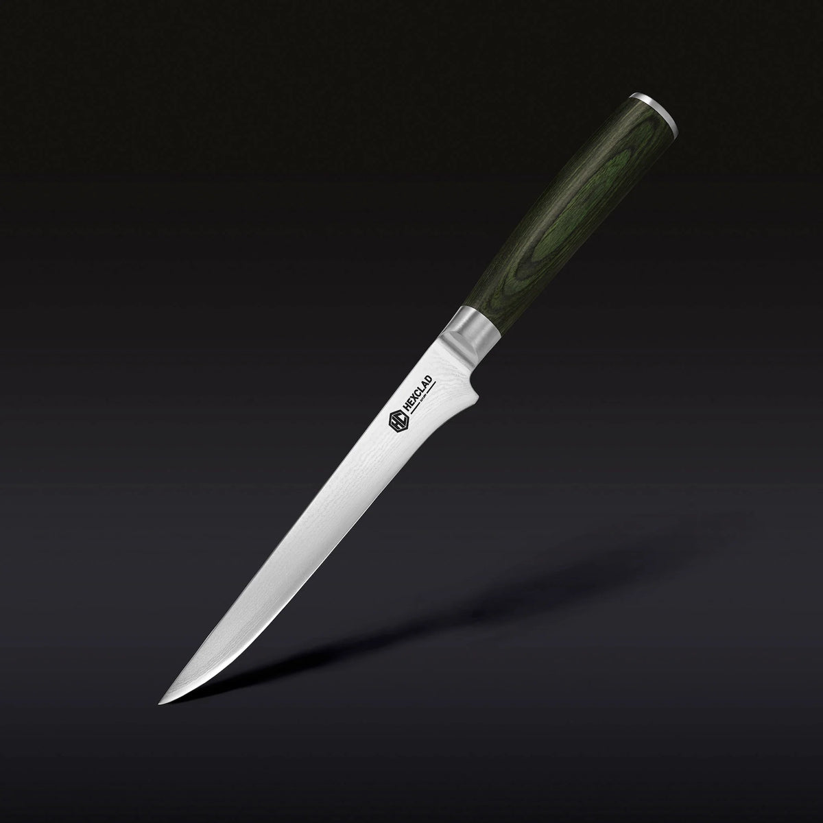 Damascus Steel Boning & Fillet Knife, 6"